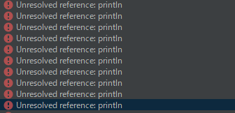Android StudioでUnresolved reference: printlnと言われた場合の対処法 | 底辺プログラマーの戯言