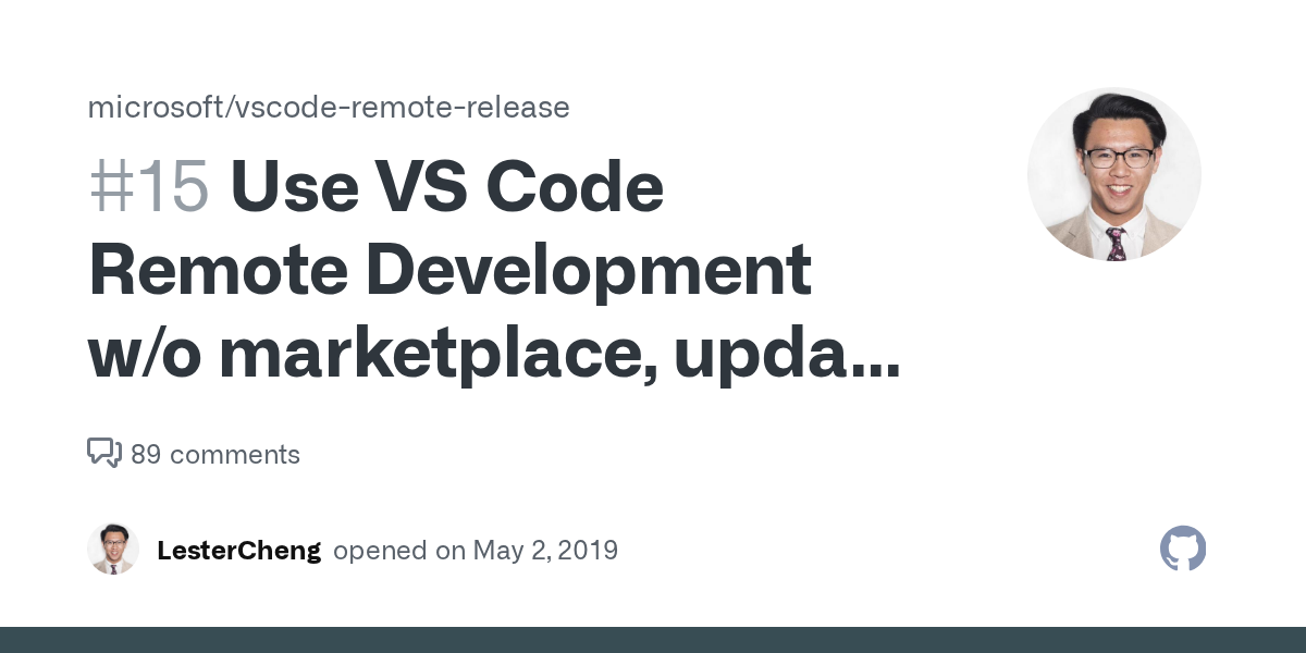 Remote Development Icon Vs Code Status 【VS Code】Internetの無い環境でRemote Development機能を使用する方法 | マスクロドットコム